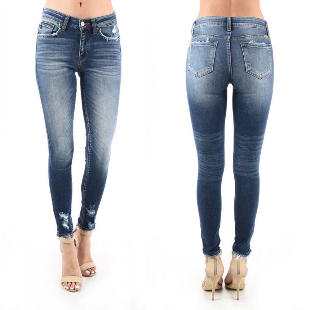 VICKIE distressed skinny Jeans    - Picture 3 of 3